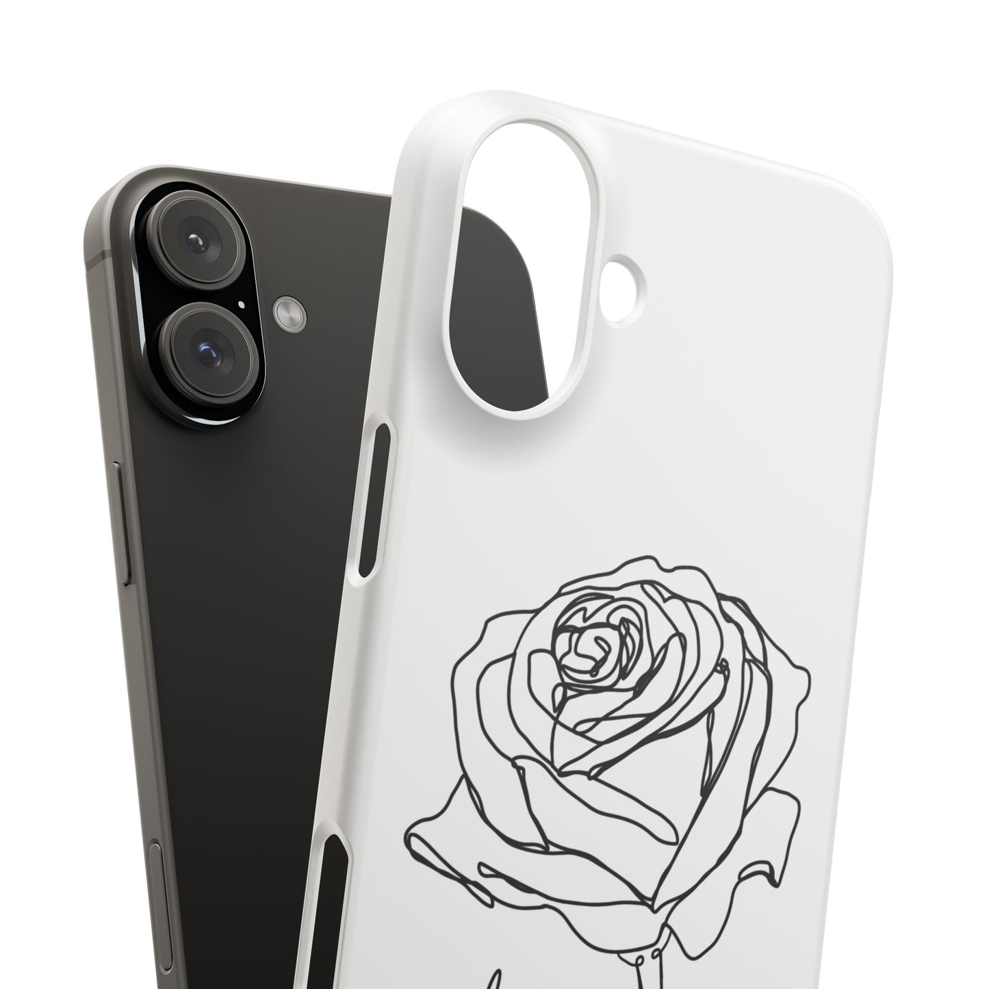 Personalisierbare Rosenliebe Handyhülle