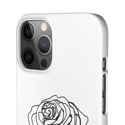 Personalisierbare Rosenliebe Handyhülle