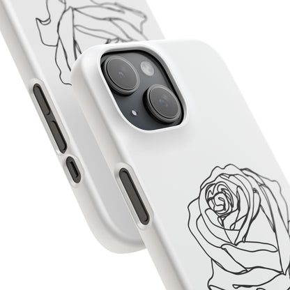 Personalisierbare Rosenliebe Handyhülle