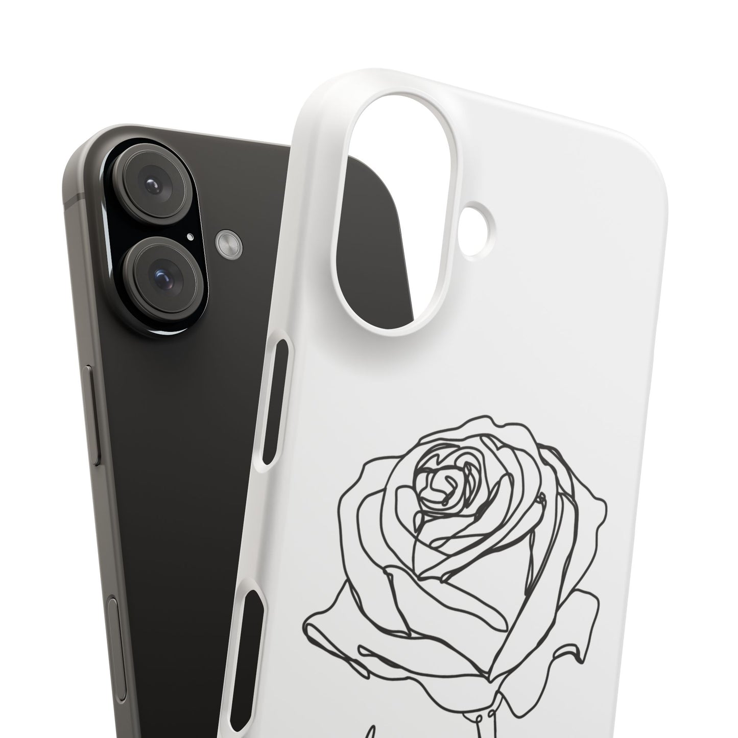 Personalisierbare Rosenliebe Handyhülle
