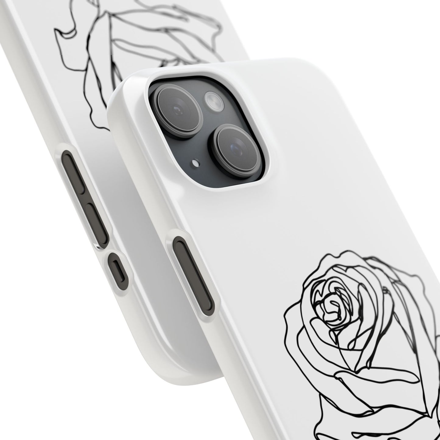 Personalisierbare Rosenliebe Handyhülle