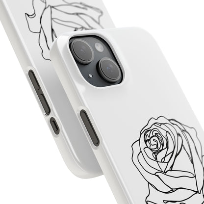 Personalisierbare Rosenliebe Handyhülle