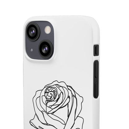 Personalisierbare Rosenliebe Handyhülle