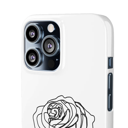 Personalisierbare Rosenliebe Handyhülle