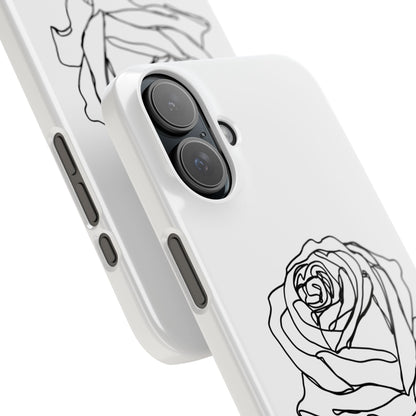 Personalisierbare Rosenliebe Handyhülle