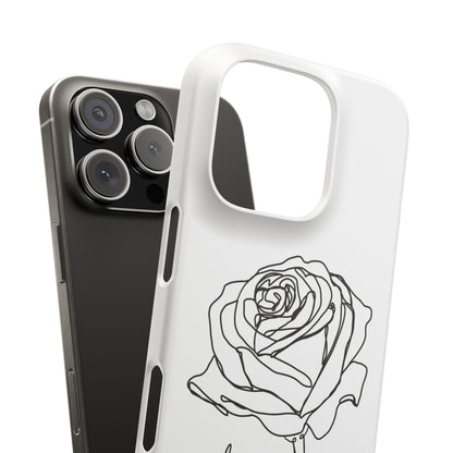 Personalisierbare Rosenliebe Handyhülle