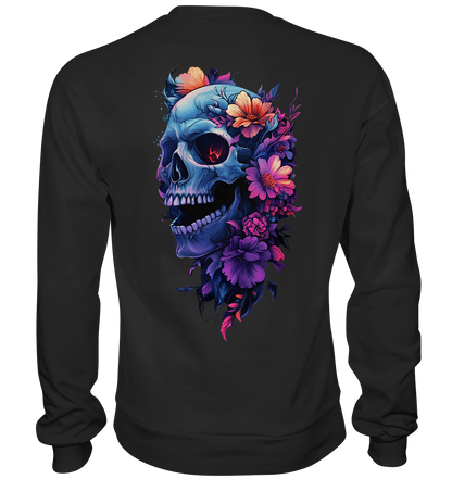 Totenkopfs Blüte  - Basic Sweatshirt