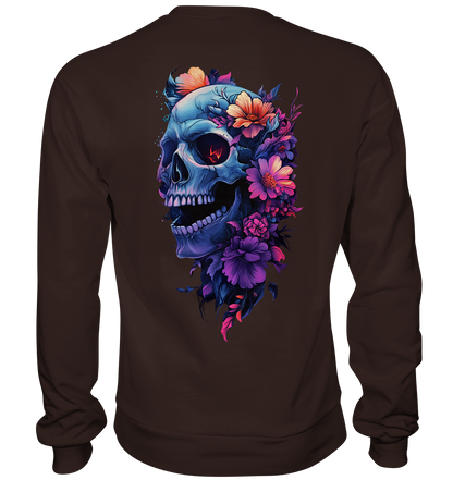 Totenkopfs Blüte  - Basic Sweatshirt