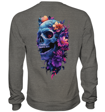 Totenkopfs Blüte  - Basic Sweatshirt