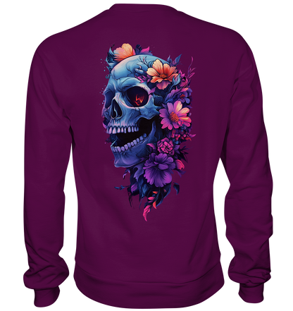 Totenkopfs Blüte  - Basic Sweatshirt