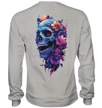 Totenkopfs Blüte  - Basic Sweatshirt