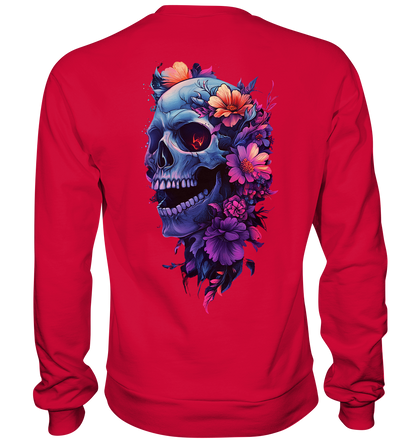 Totenkopfs Blüte  - Basic Sweatshirt