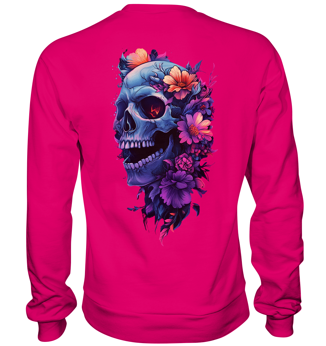 Totenkopfs Blüte  - Basic Sweatshirt