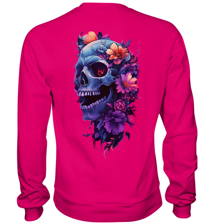 Totenkopfs Blüte  - Basic Sweatshirt