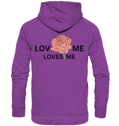 LOVES ME (Rote Rose) - Basic Unisex Hoodie