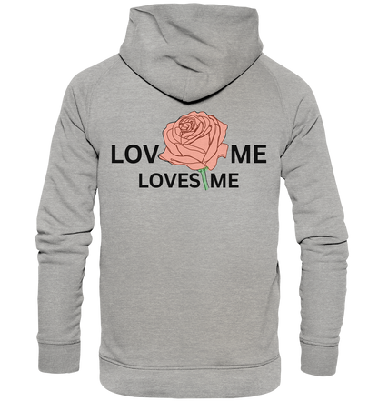 LOVES ME (Rote Rose) - Basic Unisex Hoodie