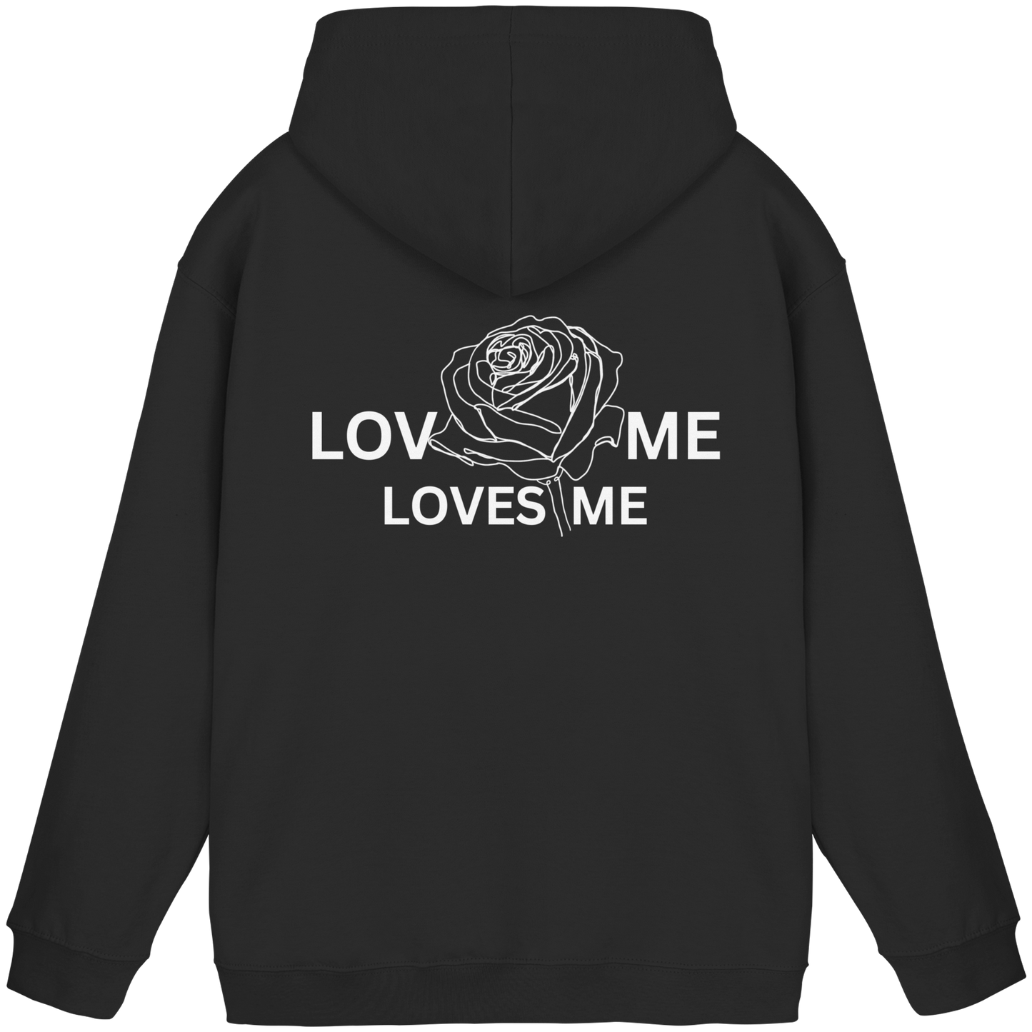 LOVES ME (Schwarz) - Basic Unisex Hoodie