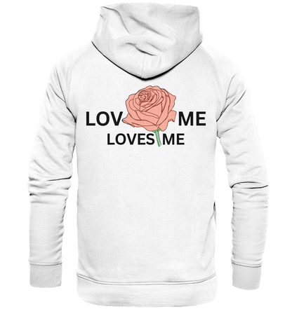 LOVES ME (Rote Rose) - Basic Unisex Hoodie