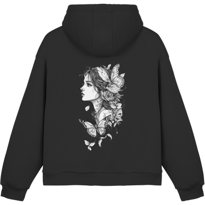 Schmetterlings träume  - Fluffy Boxcut Hoodie