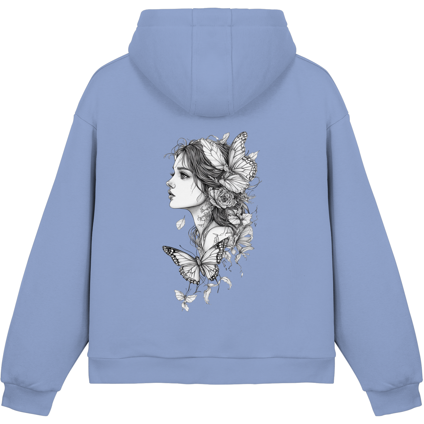 Schmetterlings träume  - Fluffy Boxcut Hoodie
