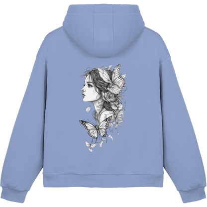 Schmetterlings träume  - Fluffy Boxcut Hoodie