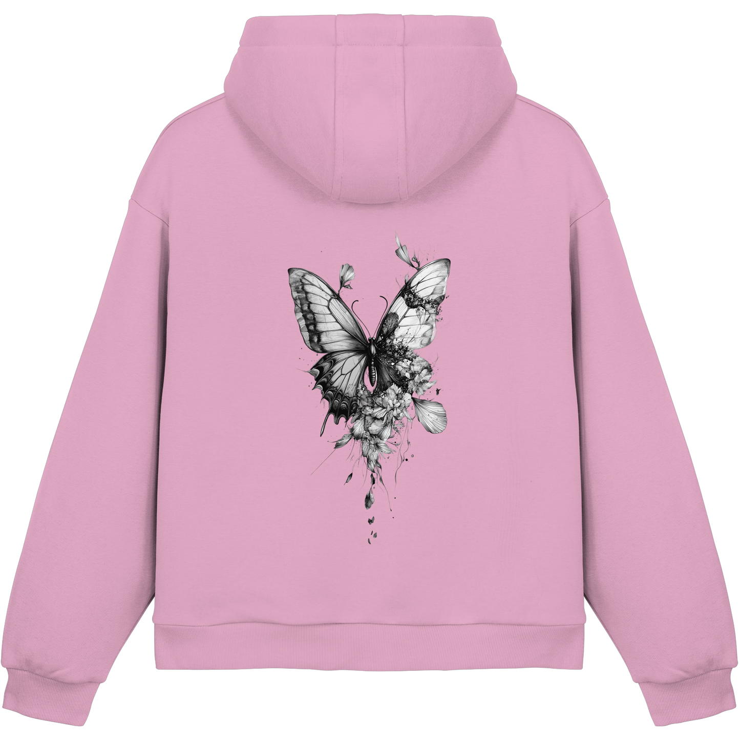 Schmetterling - Fluffy Boxcut Hoodie