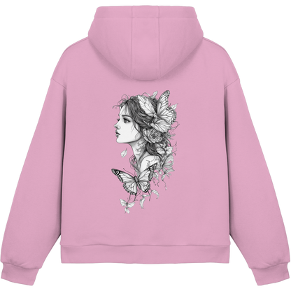 Schmetterlings träume  - Fluffy Boxcut Hoodie