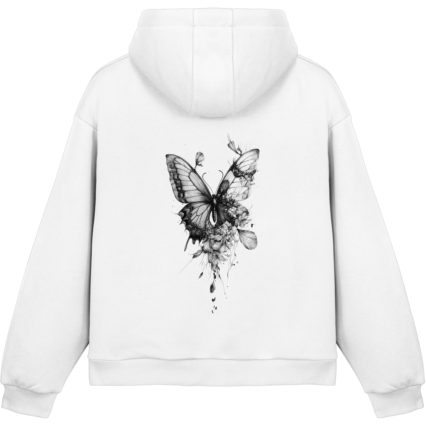 Schmetterling - Fluffy Boxcut Hoodie