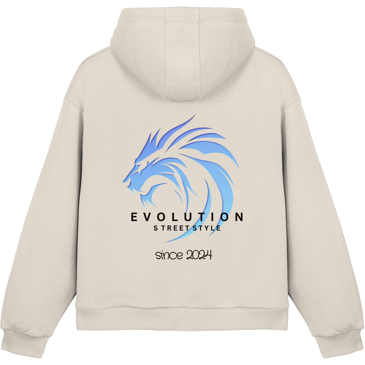 Limited Edition Evolution Street Style - Fluffy Boxcut Hoodie
