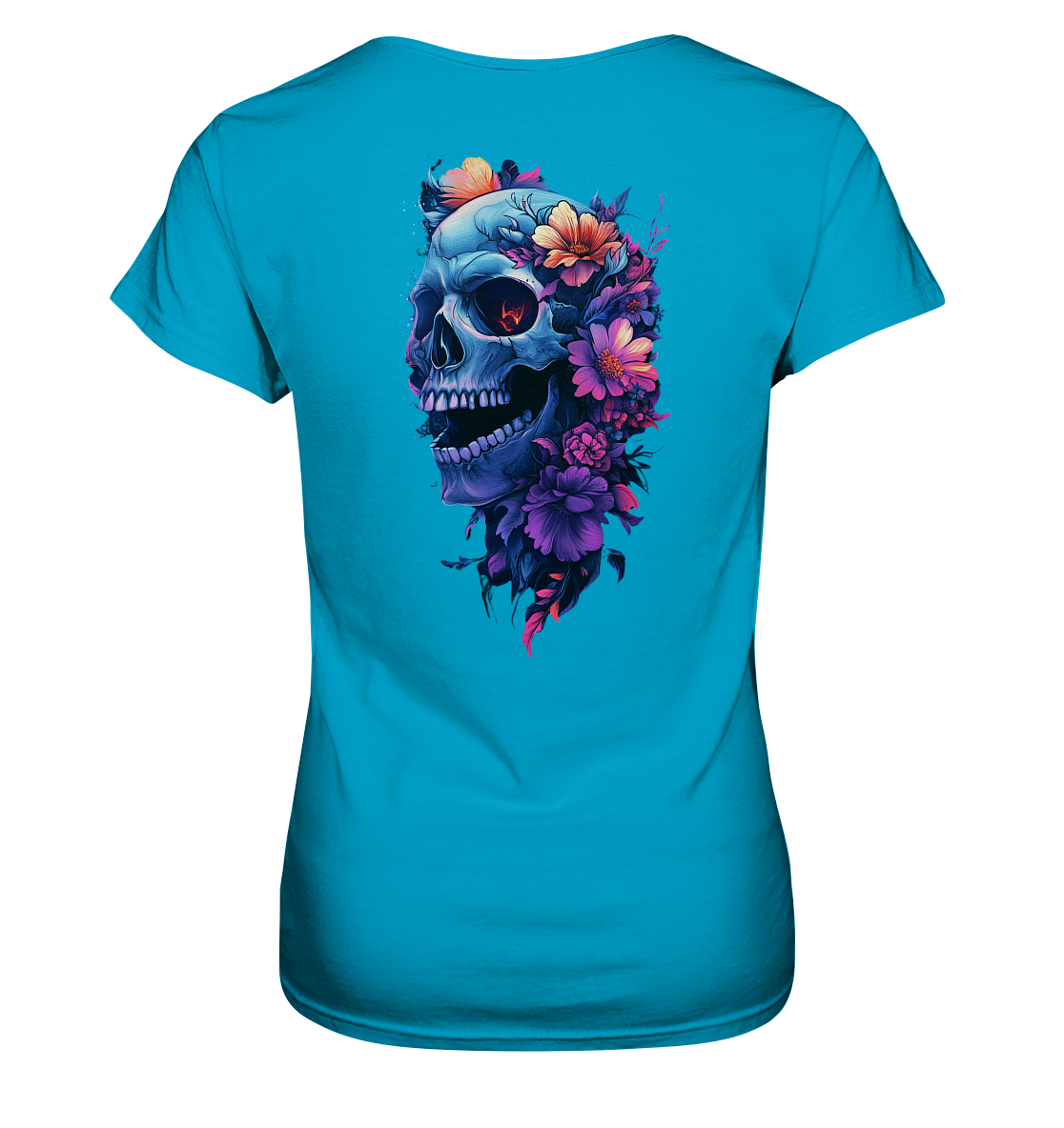 Totenkopfs Blüte  - Ladies Premium Shirt