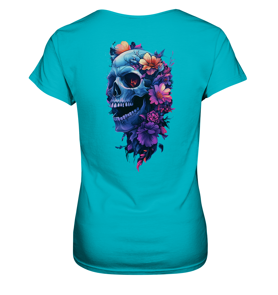 Totenkopfs Blüte  - Ladies Premium Shirt
