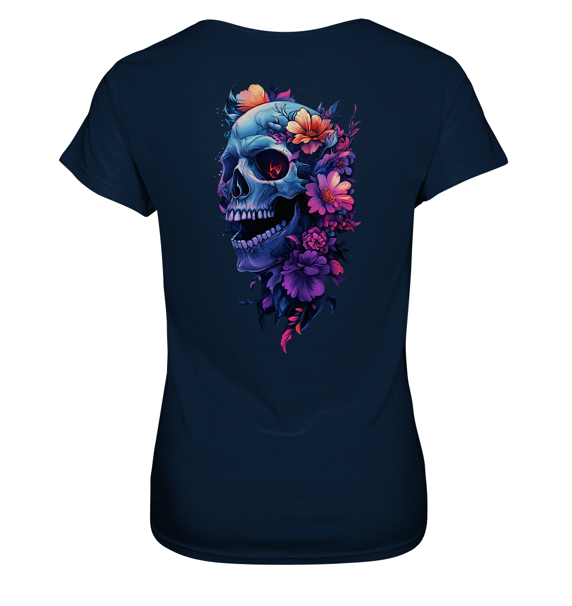 Totenkopfs Blüte  - Ladies Premium Shirt