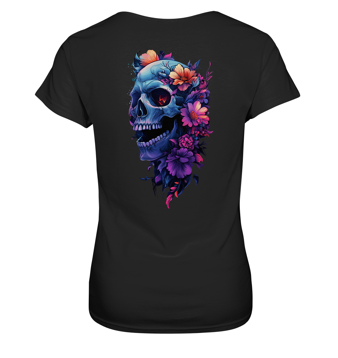 Totenkopfs Blüte  - Ladies Premium Shirt