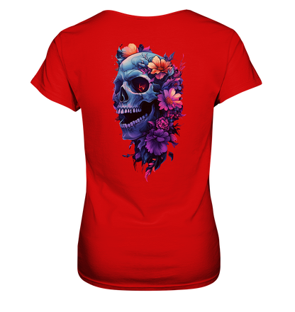 Totenkopfs Blüte  - Ladies Premium Shirt
