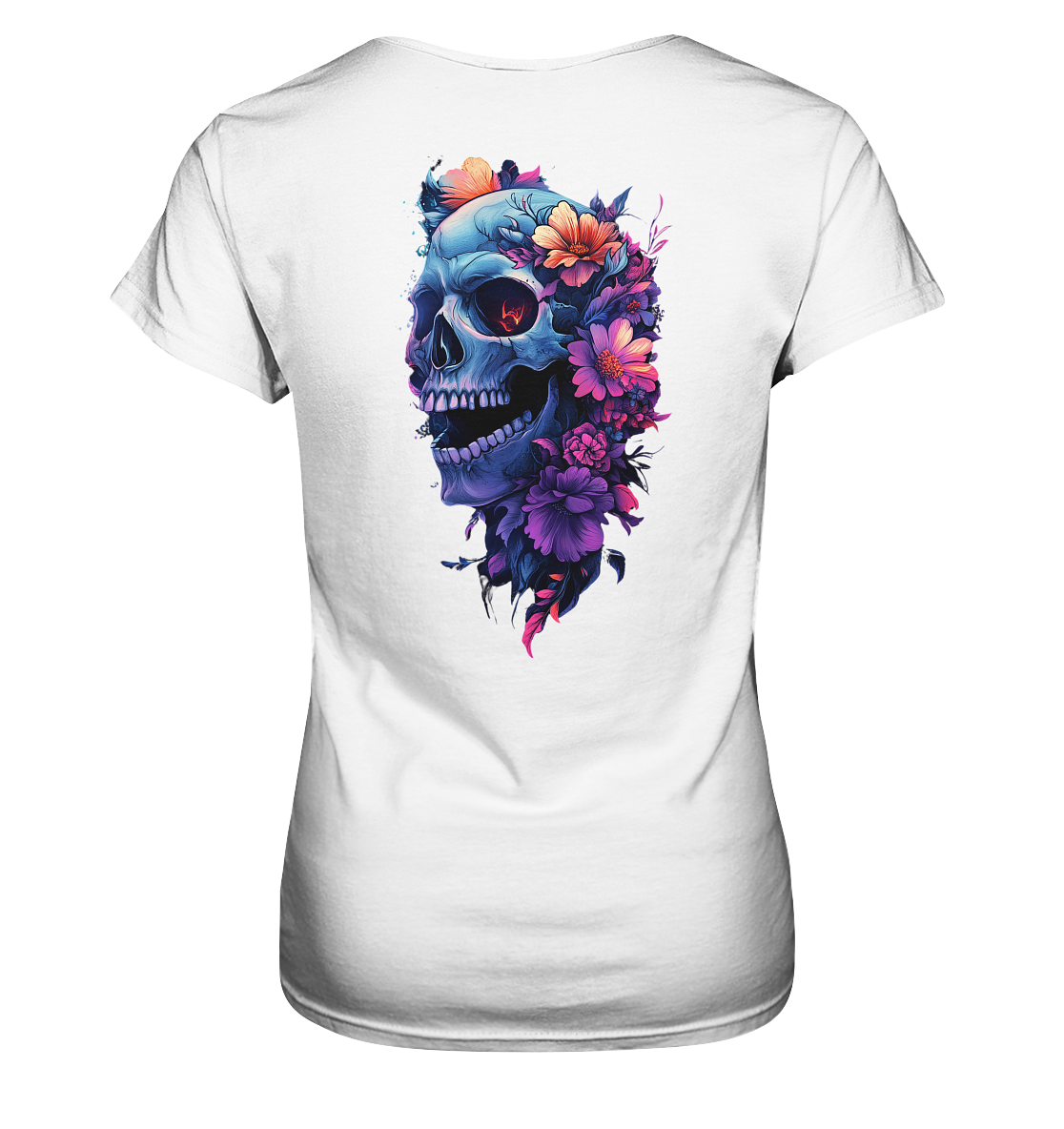 Totenkopfs Blüte  - Ladies Premium Shirt