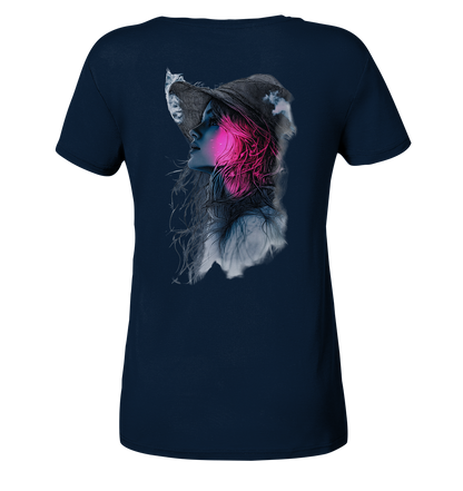 Schlangenblüte - Ladies V-Neck Shirt