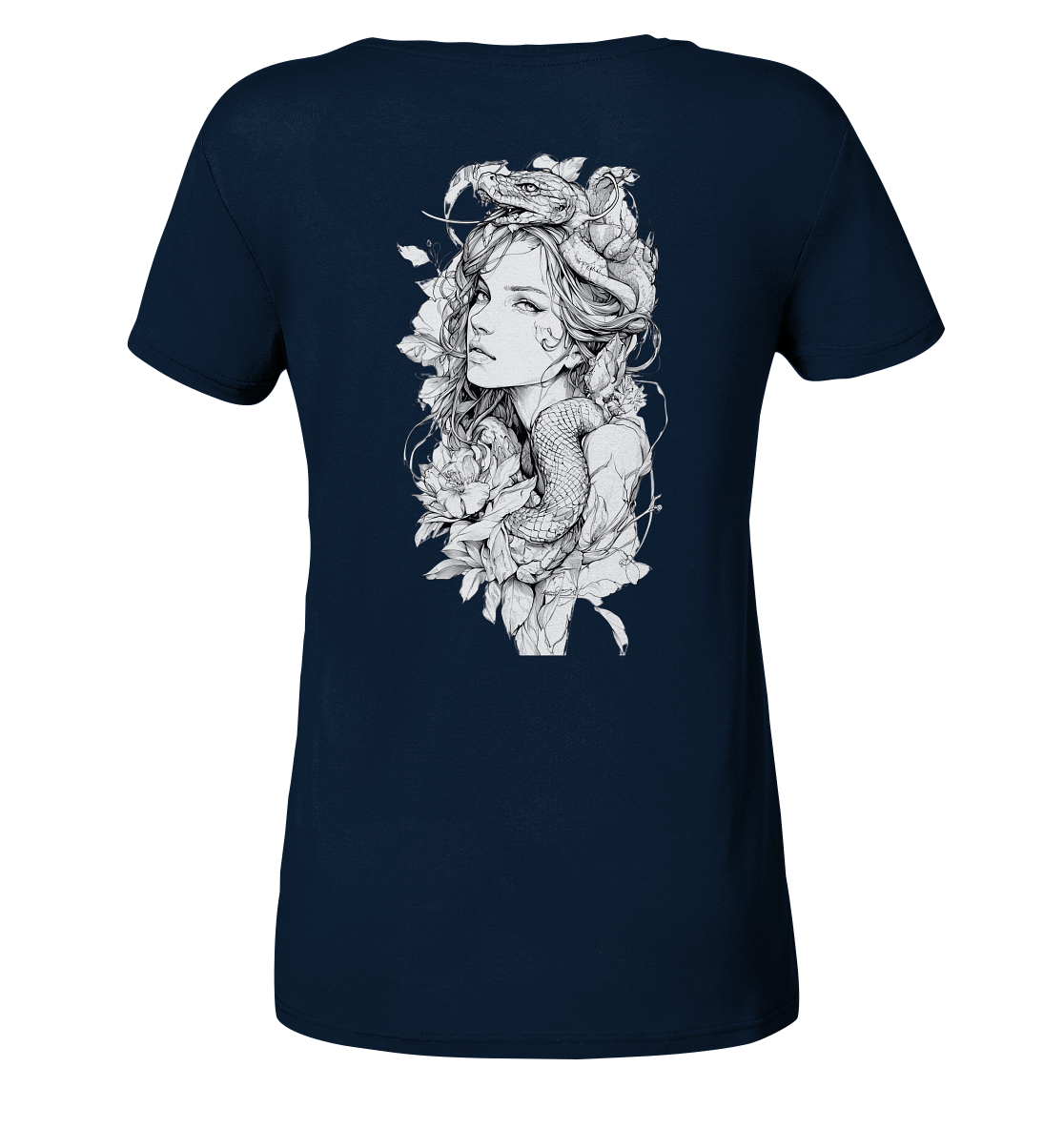 Schlangenkönigin  - Ladies V-Neck Shirt