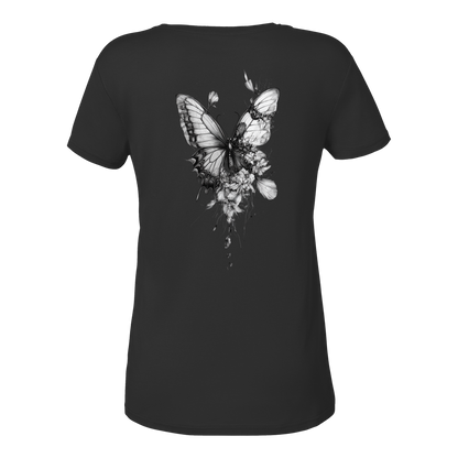 Schmetterling - Ladies V-Neck Shirt