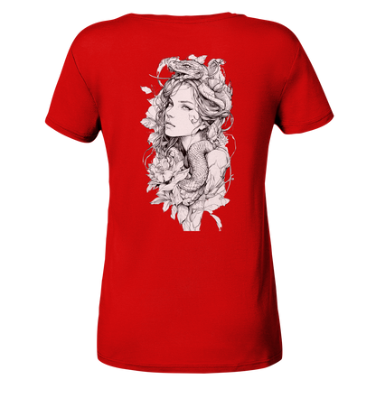 Schlangenkönigin  - Ladies V-Neck Shirt