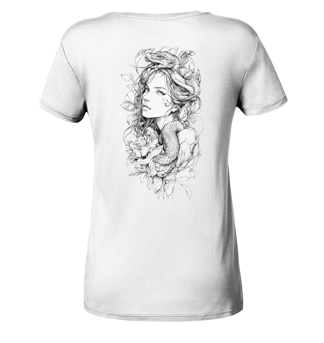 Schlangenkönigin  - Ladies V-Neck Shirt