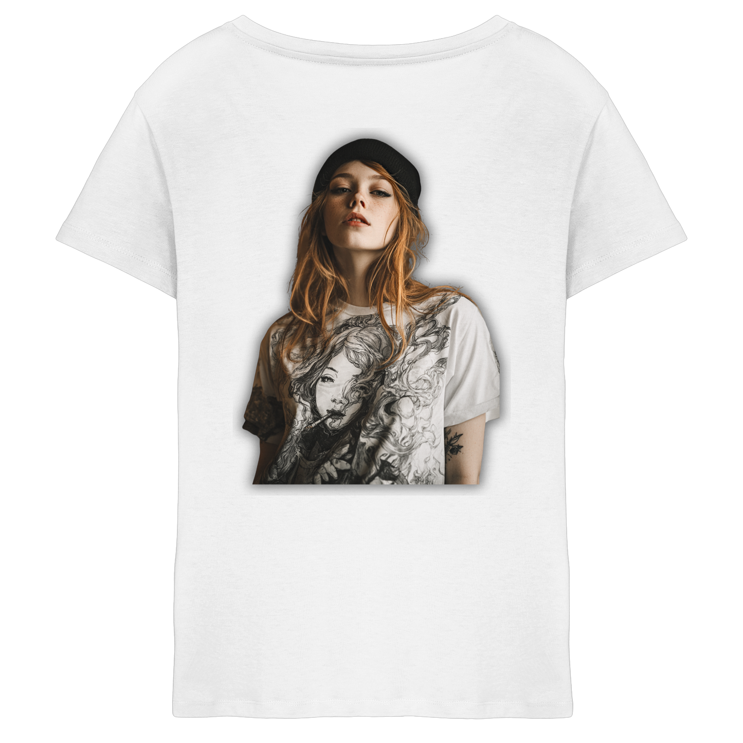 I only smoke the good Stuff - Ladies V-Neck Shirt