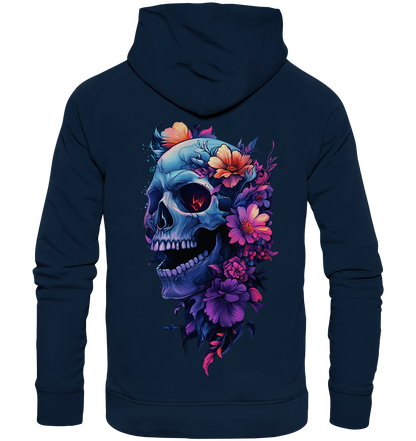 Totenkopfs Blüte  - Organic Fashion Hoodie