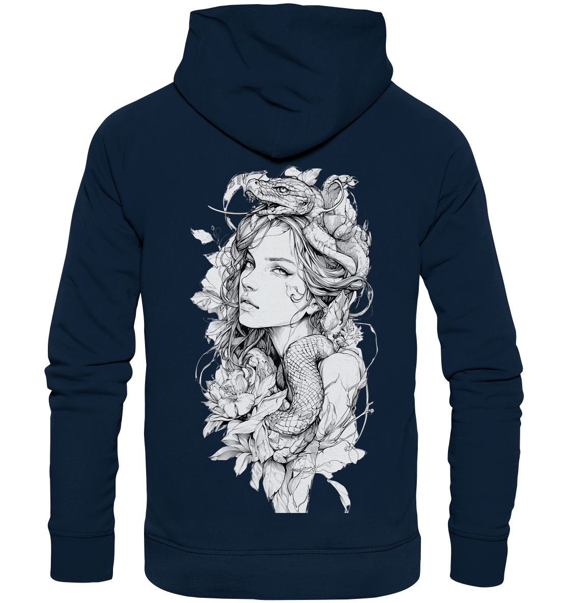 Schlangenkönigin  - Organic Fashion Hoodie