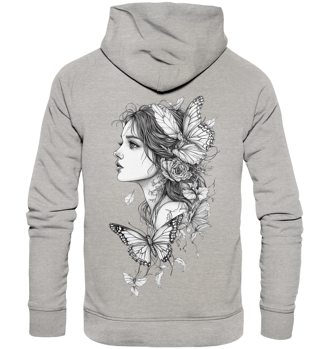 Schmetterlings träume  - Organic Fashion Hoodie