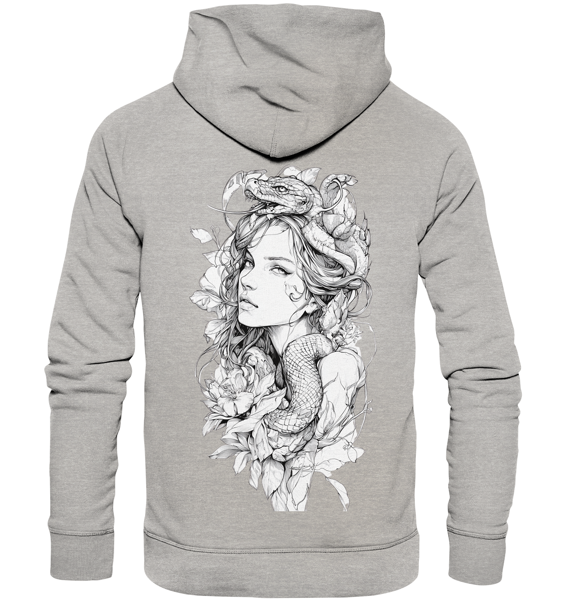 Schlangenkönigin  - Organic Fashion Hoodie