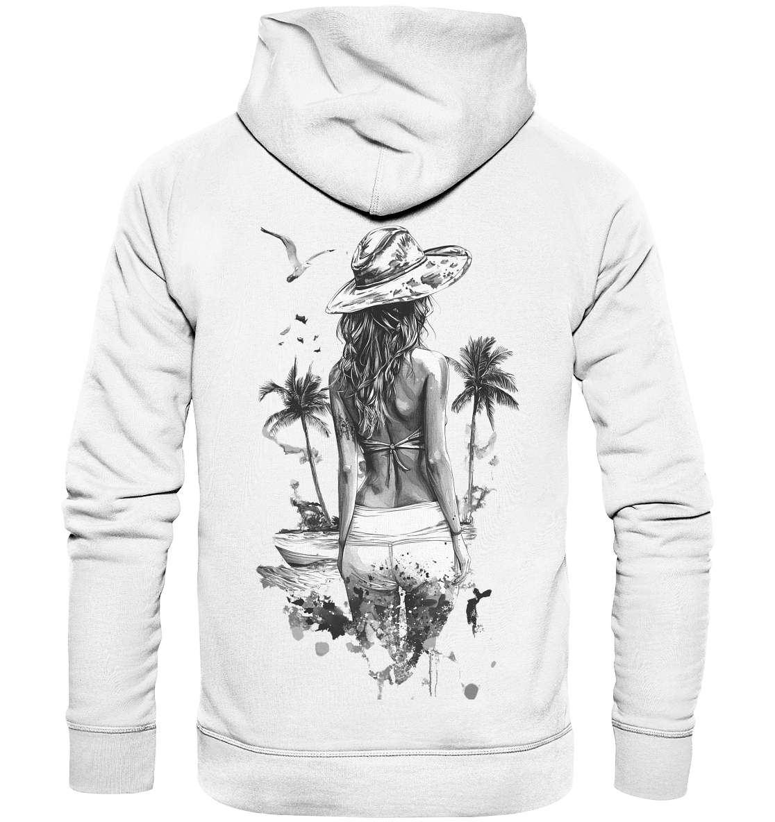 Sommer Vibes - Organic Fashion Hoodie