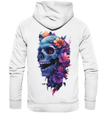 Totenkopfs Blüte  - Organic Fashion Hoodie