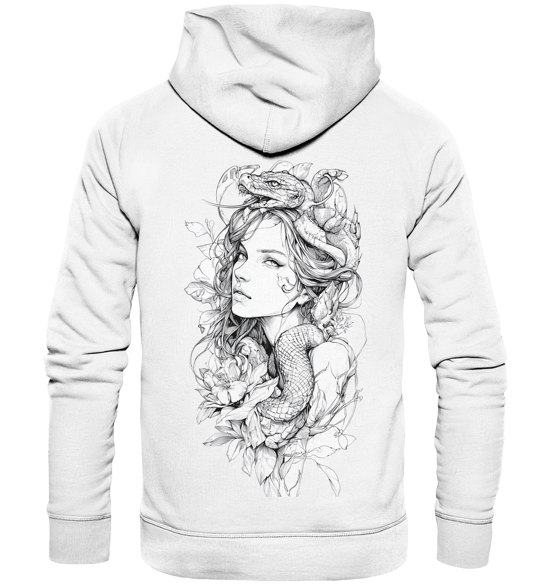 Schlangenkönigin  - Organic Fashion Hoodie