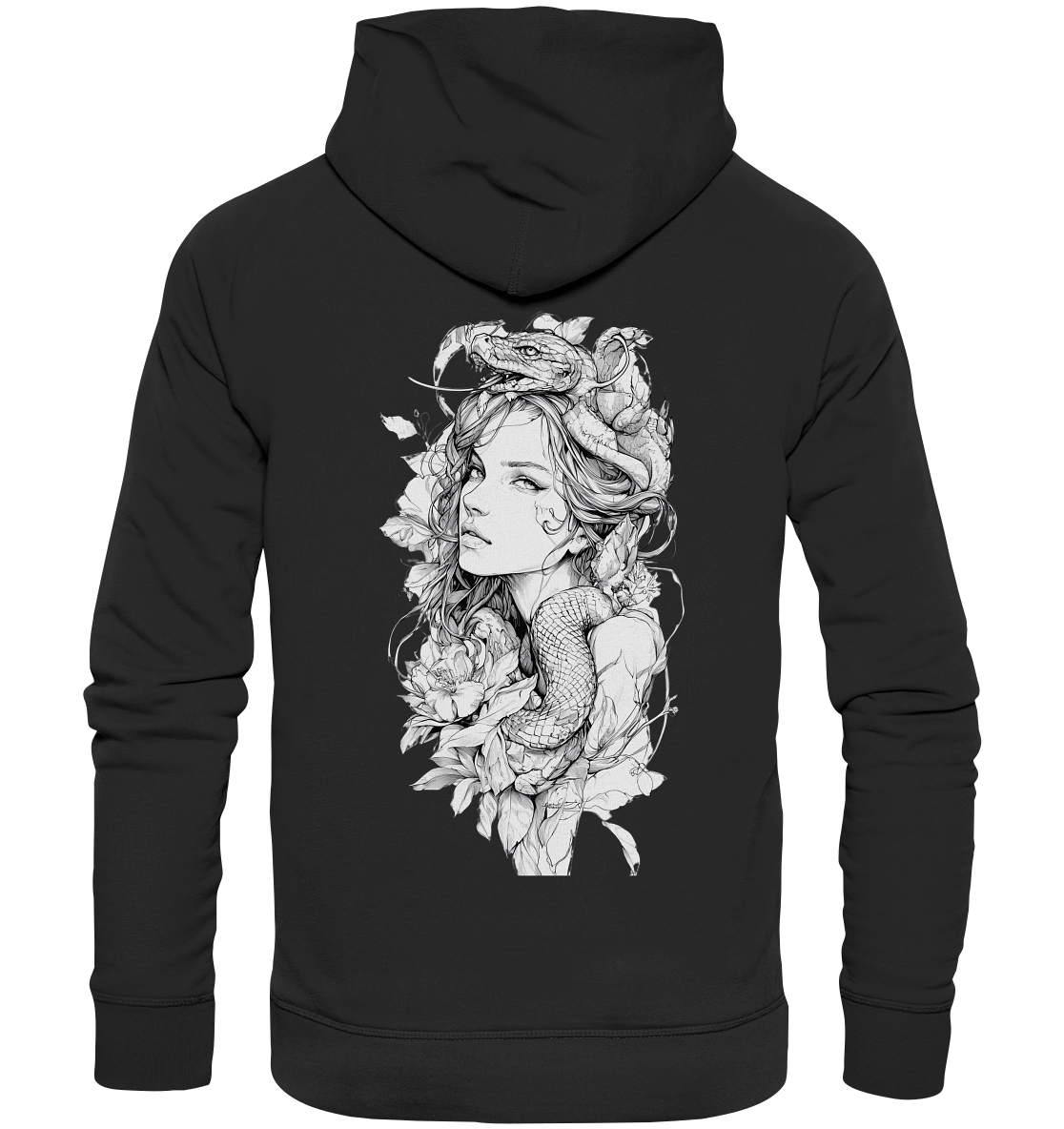 Schlangenkönigin  - Organic Hoodie