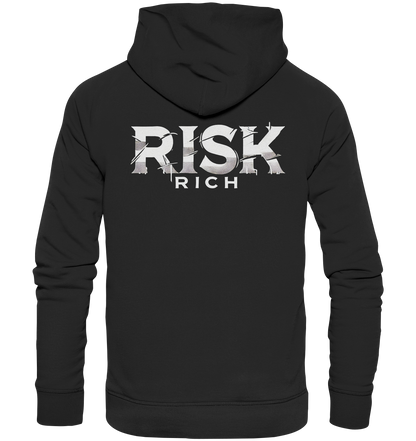 risk rich - Organic Hoodie
